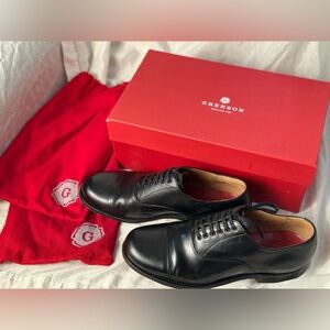 Grenson Classic Black Leather Oxfords